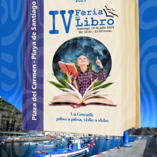 El próximo 13 de julio se celebra en Playa de Santiago ‘El puerto de las letras’: ‘IV Feria del Libro’